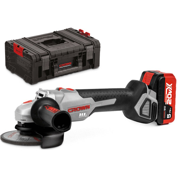 CROWN SMERIGLIATRICE ANGOLARE A BATTERIA 20V CT23001-125HX-5 IMC