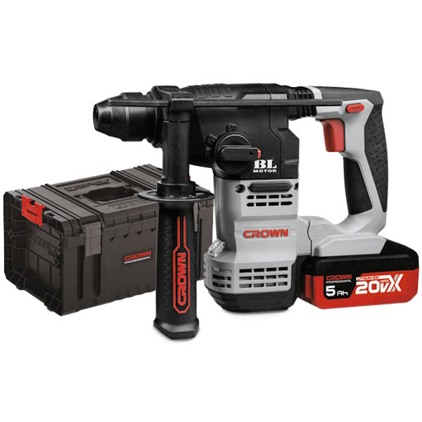 CROWN TASSELLATORE SDS-PLUS A BATTERIA V20 CT28001HX-5 IMC