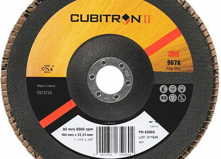 3M CUBITRON II DISCO LAMELLARE 967A D.MM115 GR 80 ART.65068