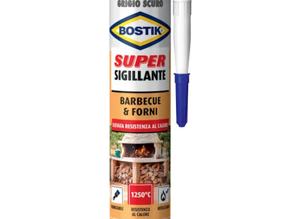 UHU BOSTIK SUPER SIGILLANTE BARBECUE & FORNI CARTUCCIA GR530