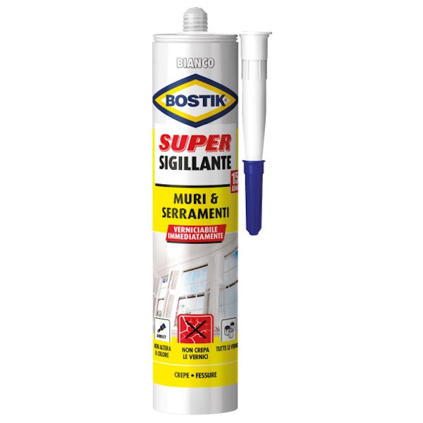 UHU BOSTIK SUPER SIGILLANTE PITTORI BIANCO CARTUCCIA ML300