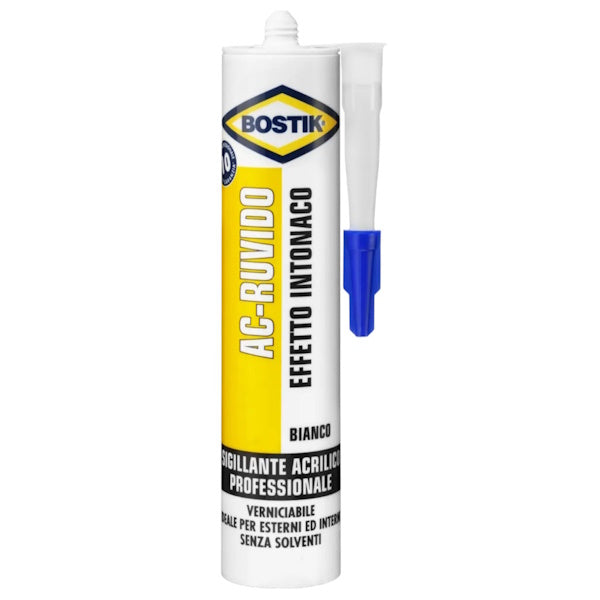 UHU BOSTIK AC-RUVIDO SIGILLANTE PLASTO-ELASTICO ACRILICO BIANCO ML300