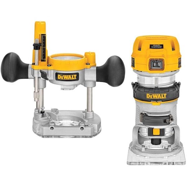 DEWALT ELETTROFRESATRICE CON AFFONDAMENTO E BASE FISSA POTENZA 900W