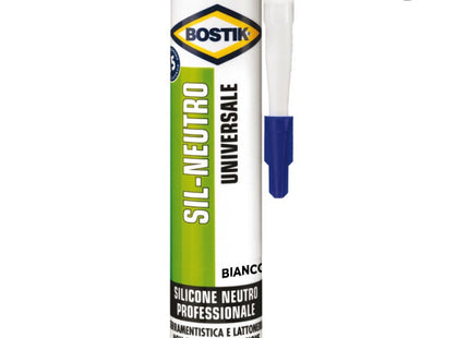 UHU BOSTIK SIL-NEUTRO SILICONE NEUTRO BIANCO RAL 9010 ML300