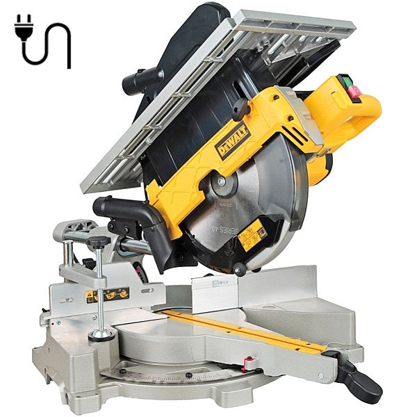 DEWALT TRONCATRICE RADIALE 1600W TAGLIO MAX MM285X90 LAMA MM305