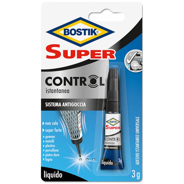 UHU BOSTIK SUPER CONTROL ISTANTANEO ADESIVO BLISTER GR3
