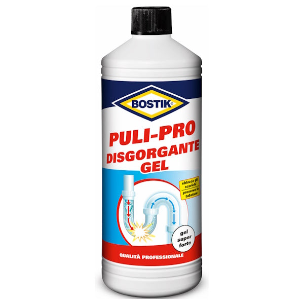 UHU BOSTIK PULI-PRO DISGORGANTE GEL IN FLACONE DA LT 1