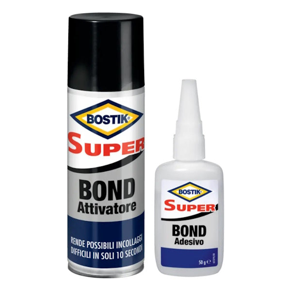 UHU BOSTIK SUPER BOND ADESIVO ISTANTANEO DA GR50+ATTIVATORE ML200