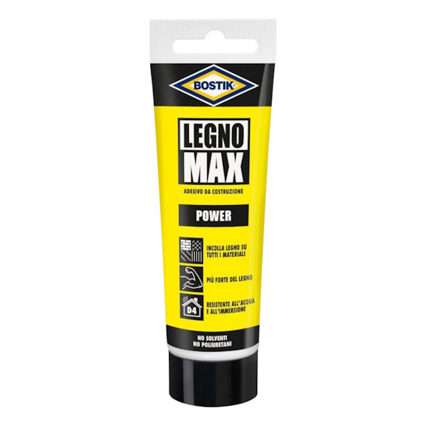UHU BOSTIK LEGNO MAX POWER COLLA PER LEGNO CLASSE D4 TUBO GR100