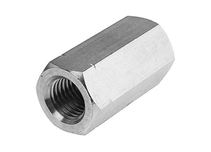 DADO ESAGONALE DISTANZIALE IN ACCIAIO INOX A2 DIN 6334 M 6X10X18