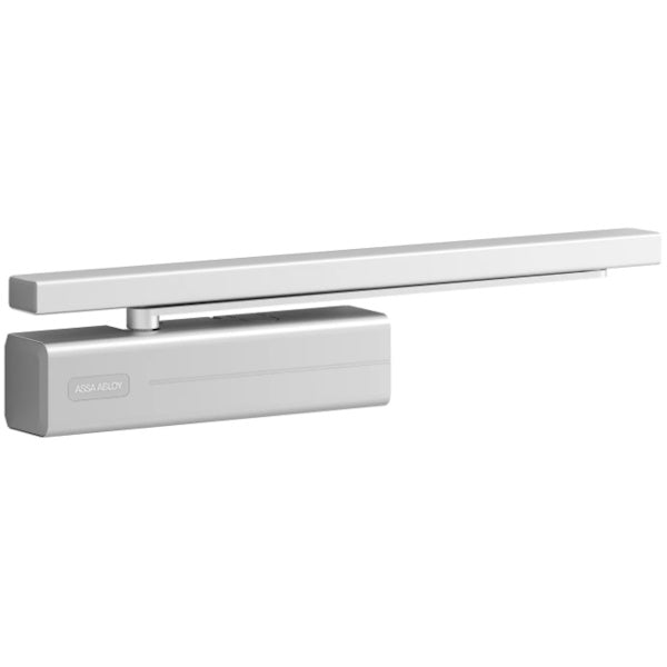 ASSA ABLOY CHIUDIPORTA AEREO SERIE DC700 ARGENTO EV1