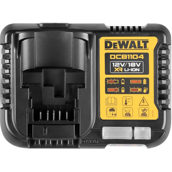 DEWALT CARICABATTERIE XR MULTIVOLTAGGIO 4,0 AH ART. DCB1104-QW