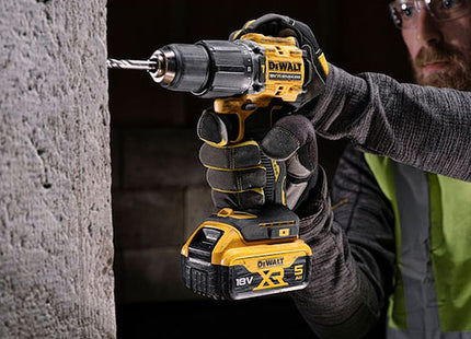 DEWALT TRAPANO AVVITATORE A PERCUSSIONE A BATTERIA 18V 5,0AH DCD100YP2T