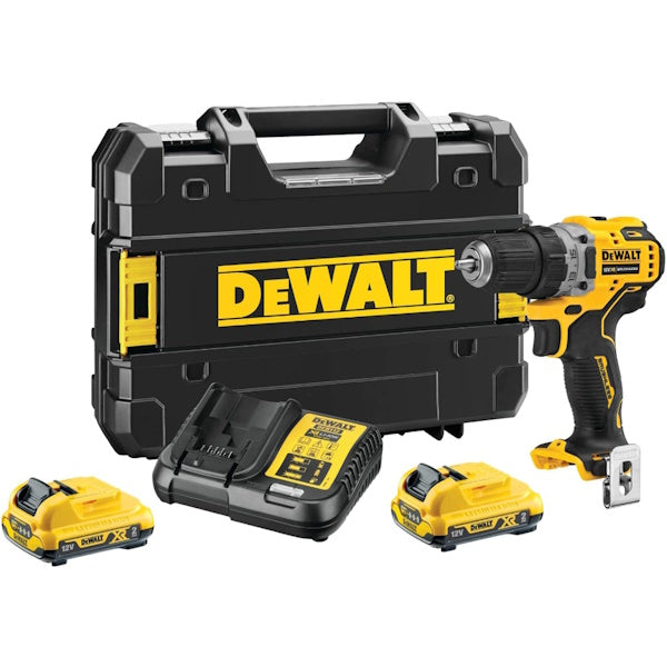 DEWALT TRAPANO AVVITATORE A BATTERIA 12V 2,0AH ART. DCD701D2-QW