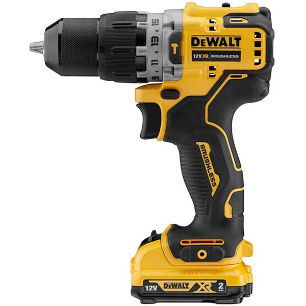 DEWALT TRAPANO AVVITATORE A PERCUSSIONE A BATTERIA 12V 2,0AH DCD706D2-QW