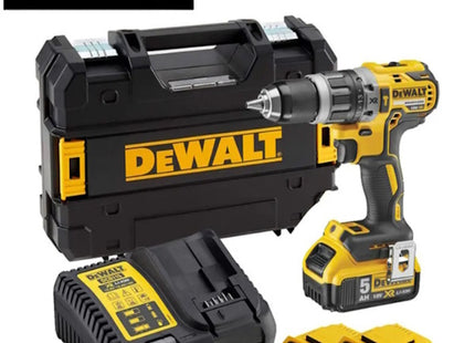 DEWALT TRAPANO AVVITATORE A PERCUSSIONE A BATTERIA 18V 5,0AH DCD796P3-IT
