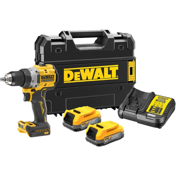 DEWALT TRAPANO AVVITATORE A BATTERIA 18V 2,0AH ART. DCD800E2T-QW