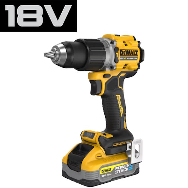 DEWALT TRAPANO AVVITATORE A PERCUSSIONE A BATTERIA 18V 5,0AH DCD805H2T