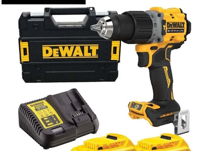 DEWALT TRAPANO AVVITATORE A PERCUSSIONE A BATTERIA 18V 2AH DCD805E2T-QW