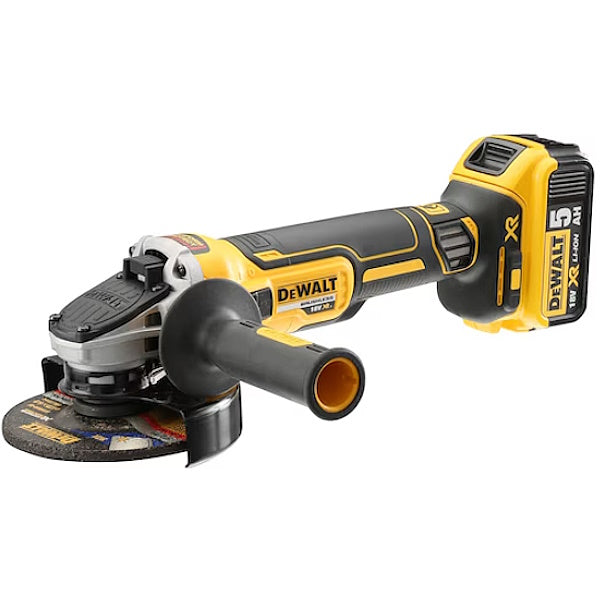 DEWALT SMERIGLIATRICE ANGOLARE A BATTERIA 18V 125 MM. ART. DCG405P2-QW