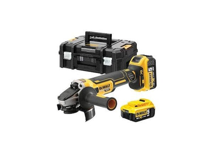 DEWALT SMERIGLIATRICE ANGOLARE A BATTERIA 18V 125 MM. ART. DCG405P2-QW