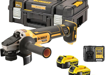 DEWALT SMERIGLIATRICE ANGOLARE A BATTERIA 18V 125 MM. ART. DCG405P3-QW