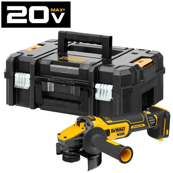 DEWALT SMERIGLIATRICE ANGOLARE A BATTERIA 18V 125 MM. ART. DCG409NT-XJ*