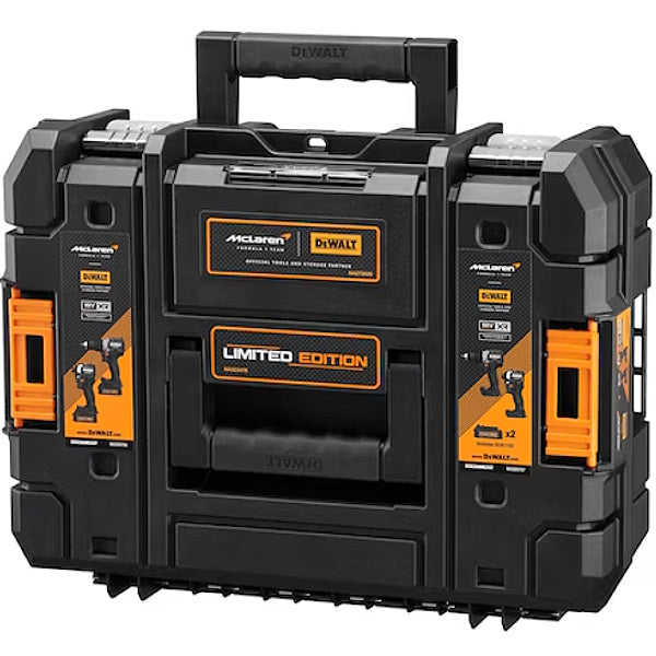 DEWALT KIT TRAPANO AVVITATORE+AVVITATORE IMPULSI 18V 1.7AH DCK200ME2GT*