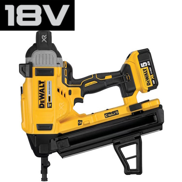 DEWALT CHIODATRICE PER CEMENTO A BATTERIA 18V 5,0AH ART. DCN890P2-QW