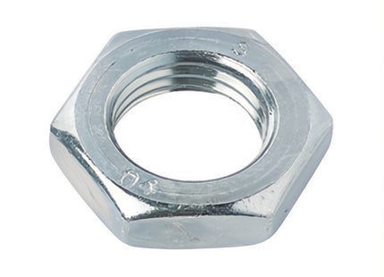 DADO ESAGONALE BASSO PASSO GROSSO CL. 8 Z.BIANCO UNI 5589 DIN 936 M42