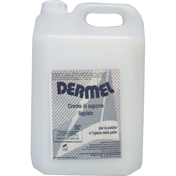 DERMEL CREMA DI SAPONE LIQUIDO LAVAMANI TANICA DA LT5