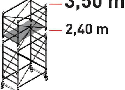 FACAL TRABATTELLO DOGE 65 COMPLETO DI PIANI A NORMA ITALIANA