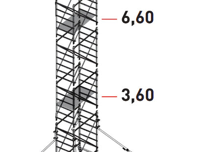 FACAL TRABATTELLO DOGE 65 COMPLETO DI PIANI A NORMA ITALIANA
