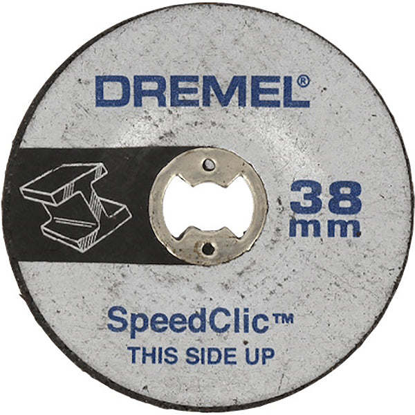 DREMEL ART. SC541 DISCHI ABRASIVI D.MM38 EZ SPEEDCLIC CONF.DA PZ2