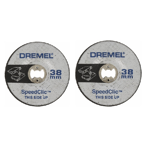 DREMEL ART. SC541 DISCHI ABRASIVI D.MM38 EZ SPEEDCLIC CONF.DA PZ2