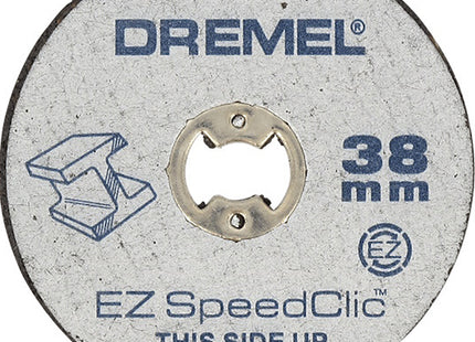 DREMEL ART. SC456 DISCHI TAGLIO METALLO D.MM38 EZ SPEEDCLIC CONF.DA PZ5