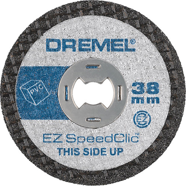 DREMEL ART. SC476  DISCHI TAGLIO PLASTICA D.MM38 EZ SPEEDCLIC CONF.PZ5