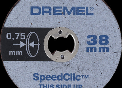 DREMEL ART. SC409 DISCHI TAGLIO SOTTILI EZ SPEEDCLIC D.MM38 CONF.DA PZ5