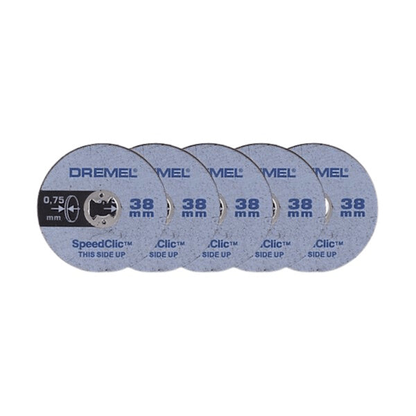 DREMEL ART. SC409 DISCHI TAGLIO SOTTILI EZ SPEEDCLIC D.MM38 CONF.DA PZ5