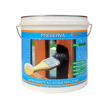 VERNITES PRESERVA IMPREGNANTE ALL'ACQUA INCOLORE LT 2,5