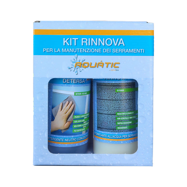 VERNITES KIT RINNOVA PER LA MANUTENZIONE DEI SERRAMENTI LT0,5+0,5