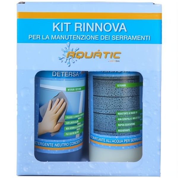 VERNITES KIT RINNOVA PER LA MANUTENZIONE DEI SERRAMENTI LT0,5+0,5