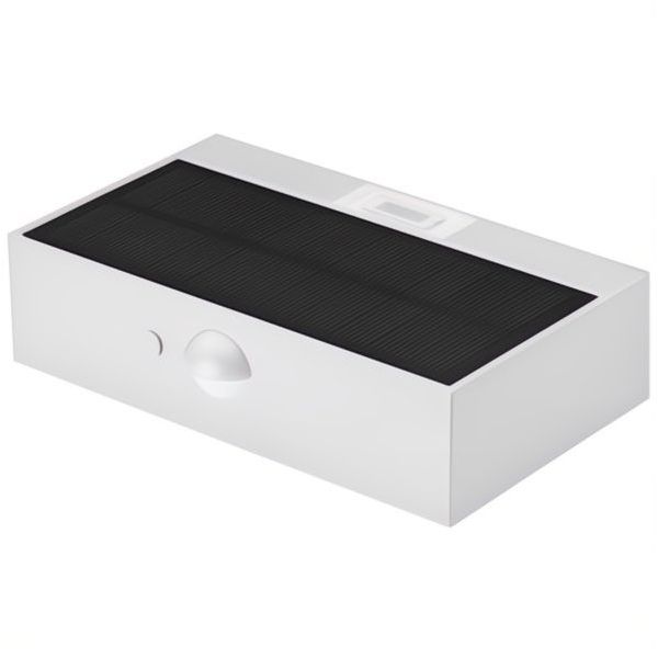 CENTURY APPLIQUE SOLARE LED CON SENSORE COLORE BIANCO DOMINO MINI