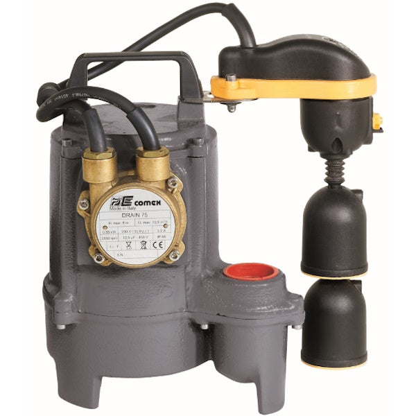 COMEX ELETTROPOMPA SOMMERSA PER DRENAGGIO MOD. DRAIN  75 MOUSE