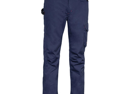 COFRA PANTALONE DRILL MULTITASCHE COLORE NAVY/NERO TG. 52