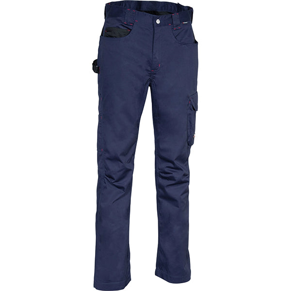 COFRA PANTALONE DRILL MULTITASCHE COLORE NAVY/NERO