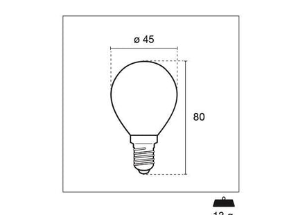 CENTURY LAMPADINA LED INCANTO MINI GLOBO SATEN 230V E14 IP20