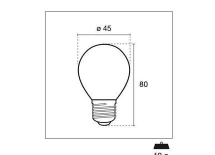 CENTURY LAMPADINA LED INCANTO MINI GLOBO SATEN 230V E27 IP20