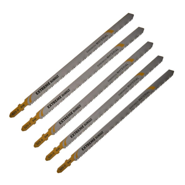 DEWALT LAME PER SEGHETTO ALTERNATIVO BIMETALLICHE MM.180 T718BF PZ5