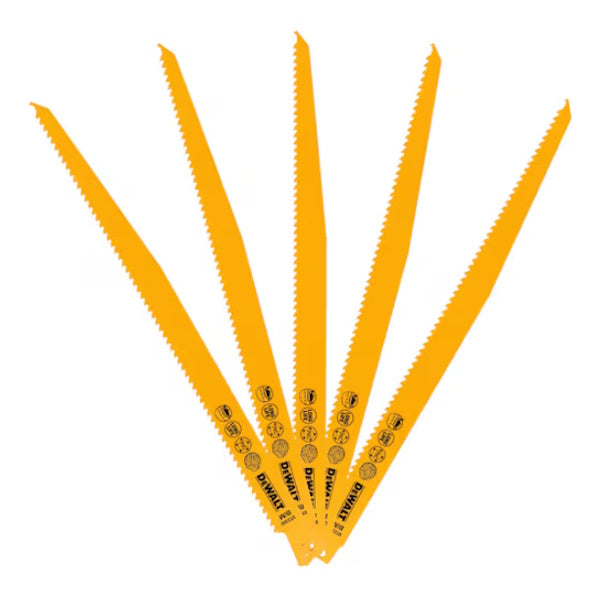 DEWALT LAME PER SEGA DIRITTA PER LEGNO E PLASTICA MM305X3,6/5,1 CONF.PZ5